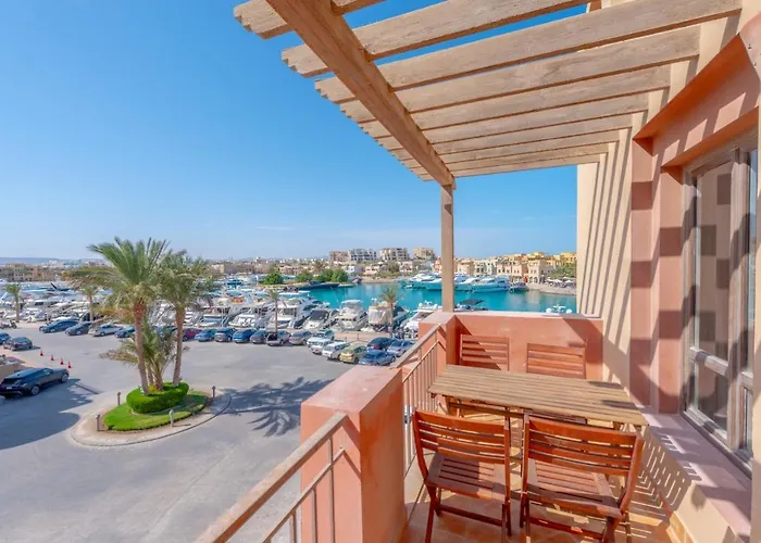 Lovely Sea View 2br In "three Corners Ocean View" Marina Abu Tig, El Gouna * Hurghada