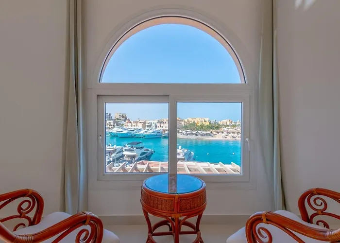 Lovely Sea View 2br In "three Corners Ocean View" Marina Abu Tig, El Gouna *