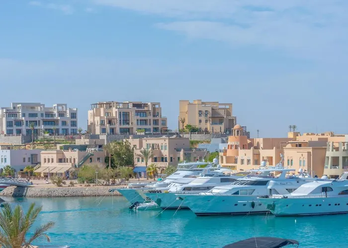 Lovely Sea View 2br In "three Corners Ocean View" Marina Abu Tig, El Gouna Apartment Hurghada