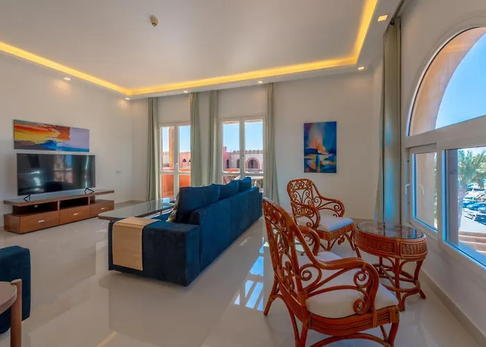 Lovely Sea View 2br In "three Corners Ocean View" Marina Abu Tig, El Gouna